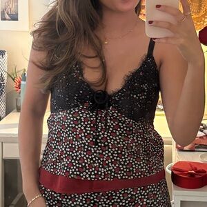 Reversible Tie-Front Cami